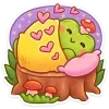 🐸 Эмодзи «Жабчик Мухоморов» для Telegram