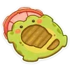 🐸 Эмодзи «Жабчик Мухоморов» для Telegram