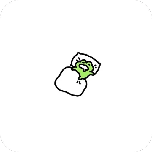 😴 Стикер «жабка» для Telegram
