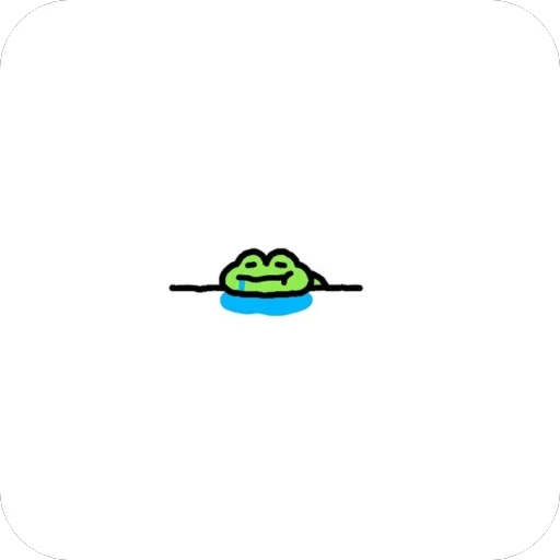 😴 Стикер «жабка» для Telegram