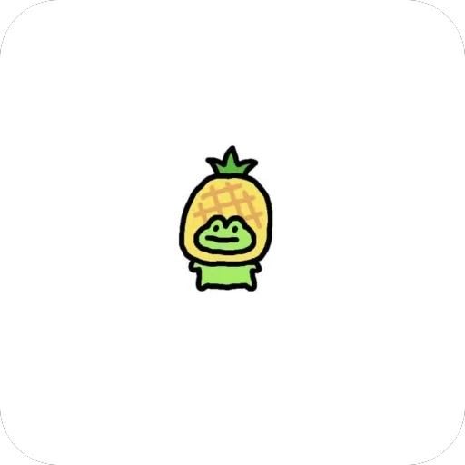 😇 Стикер «жабка» для Telegram