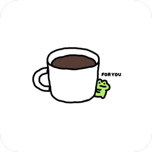 ☕️ Стикер «жабка» для Telegram
