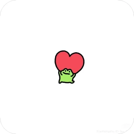 ❤ Стикер «жабка» для Telegram