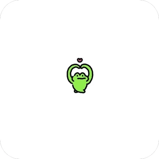 ❤ Стикер «жабка» для Telegram