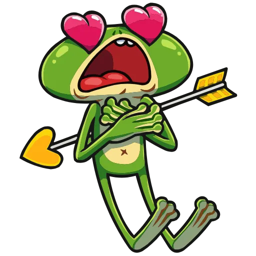 💘 Эмодзи «Жабка» для Telegram