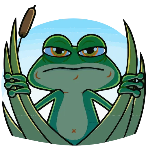 🤨 Эмодзи «Жабка» для Telegram