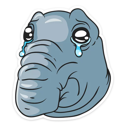 😥 Стикер «Ждун» для Telegram