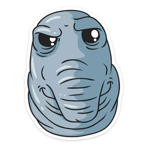 🤔 Стикер «Ждун» для Telegram