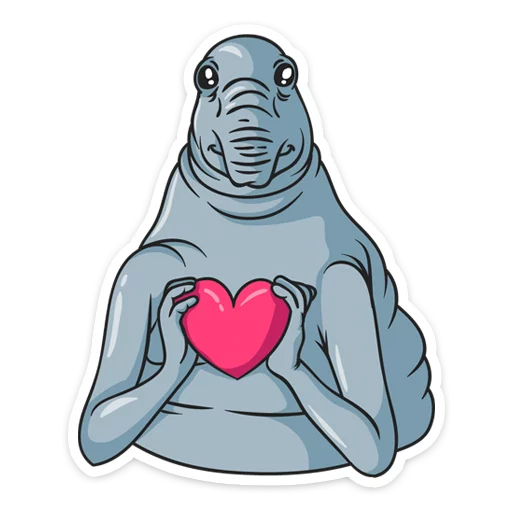 ❤ Стикер «Ждун» для Telegram
