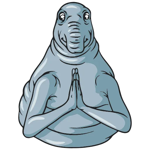 🙏 Эмодзи «Ждун» для Telegram