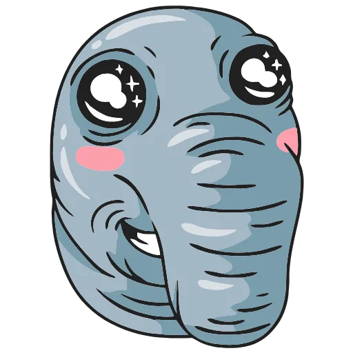 ☺️ Эмодзи «Ждун» для Telegram