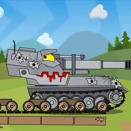 🤩 Стикер «Железный монстр HomeAnimations» для Telegram