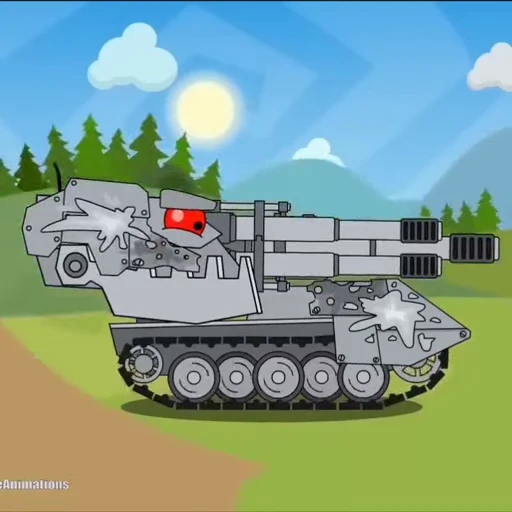 🤩 Стикер «Железный монстр HomeAnimations» для Telegram