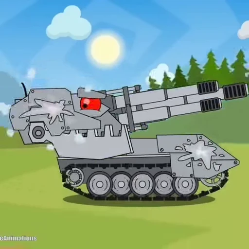 🤩 Стикер «Железный монстр HomeAnimations» для Telegram