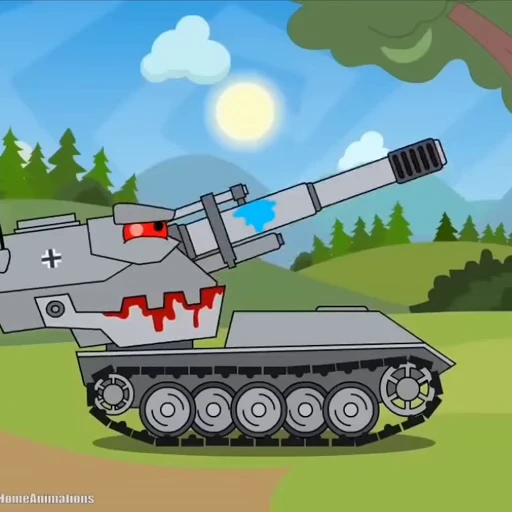 🤩 Стикер «Железный монстр HomeAnimations» для Telegram