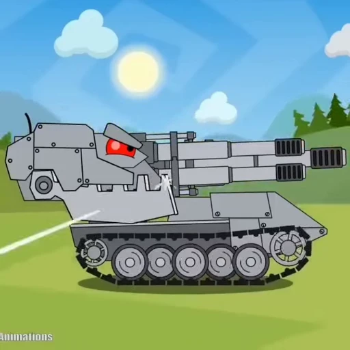 🤩 Стикер «Железный монстр HomeAnimations» для Telegram