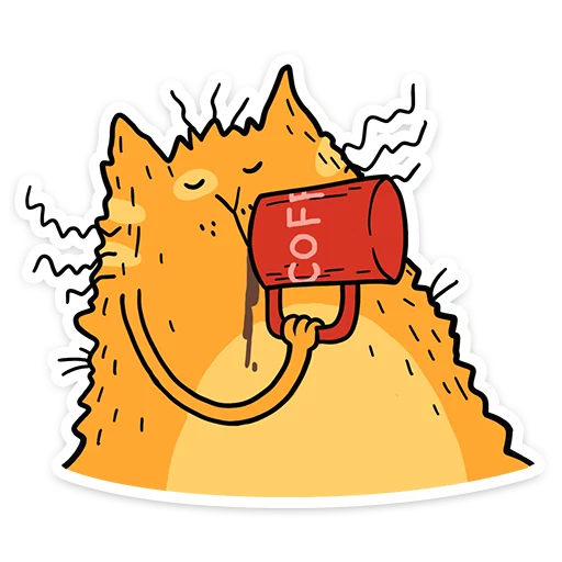☕ Стикер «Желток» для Telegram