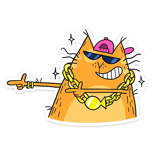 😎 Стикер «Желток» для Telegram