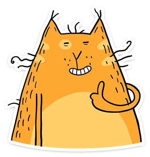 👍 Стикер «Желток» для Telegram