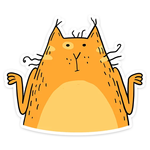 🤗 Стикер «Желток» для Telegram