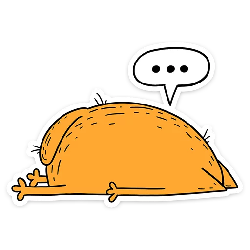 😑 Стикер «Желток» для Telegram