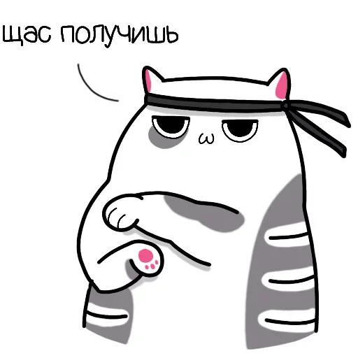 🤪 Стикер «Жиробарсик 2» для Telegram