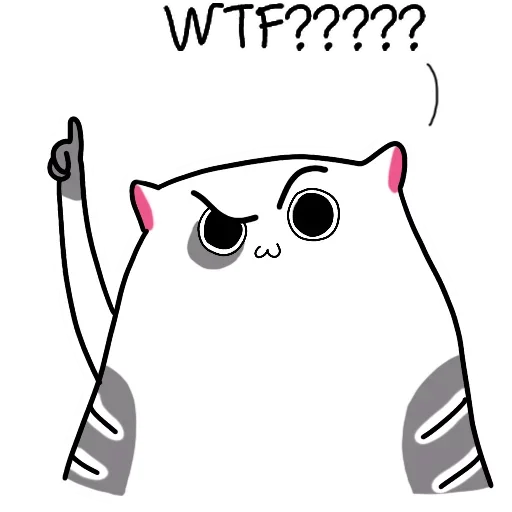 😞 Стикер «Жиробарсик 2» для Telegram