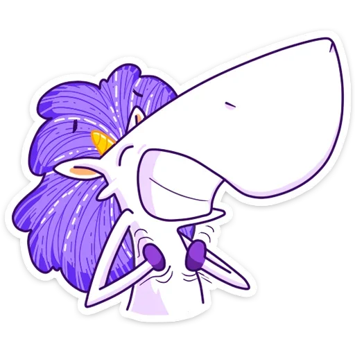 Стикерпак Единорог Жорка для Telegram — скачать