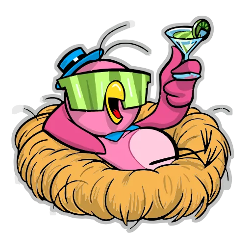 🍸 Стикер «Жорка» для Telegram