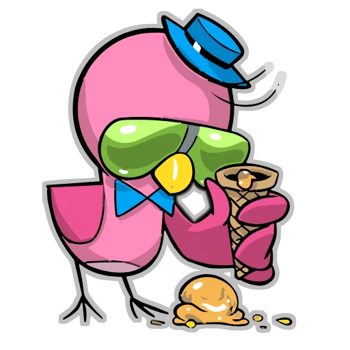 🍦 Стикер «Жорка» для Telegram