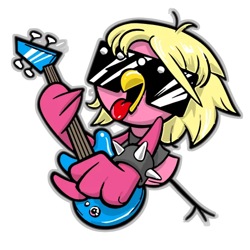 🎸 Стикер «Жорка» для Telegram