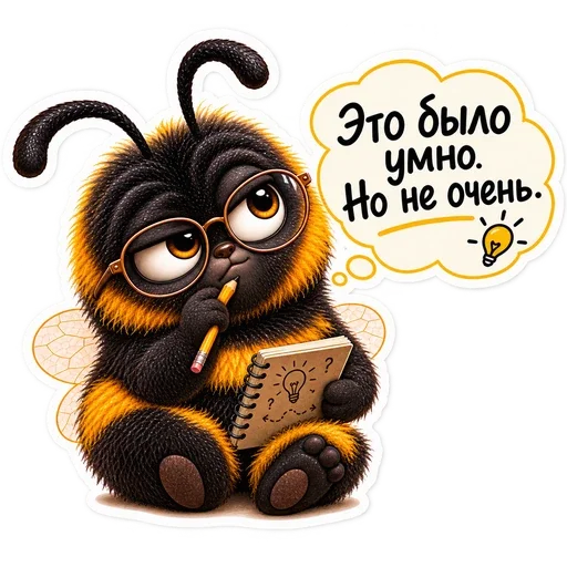 Стикер «Жужандра 🐝» для Telegram