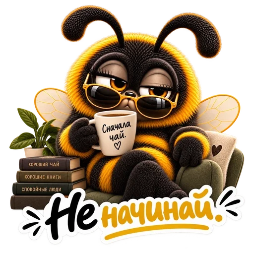 Стикер «Жужандра 🐝» для Telegram