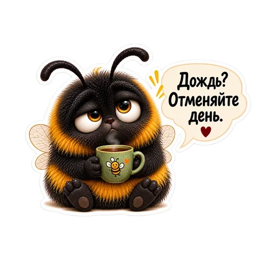 Стикер «Жужандра 🐝» для Telegram