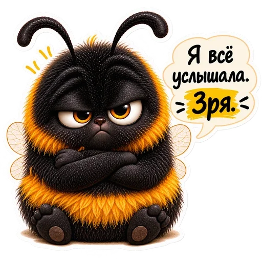 Стикер «Жужандра 🐝» для Telegram