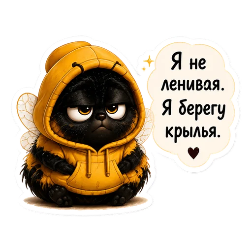 Стикер «Жужандра 🐝» для Telegram