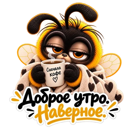 Стикер «Жужандра 🐝» для Telegram