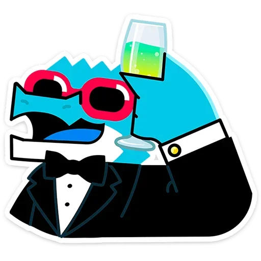🥂 Стикер «Зилл» для Telegram