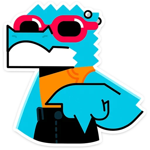 😎 Стикер «Зилл» для Telegram