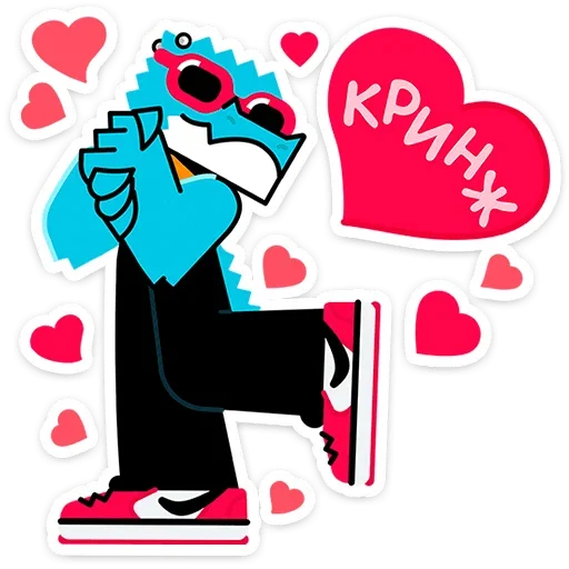 😍 Стикер «Зилл» для Telegram