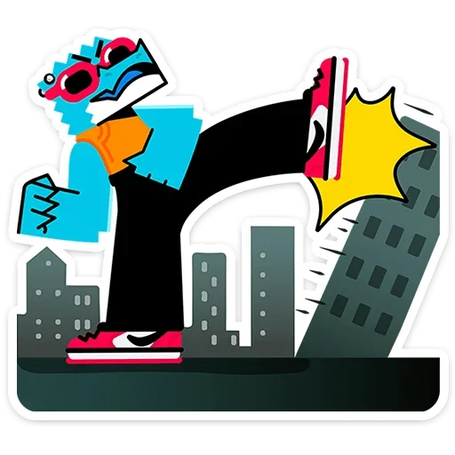 😤 Стикер «Зилл» для Telegram
