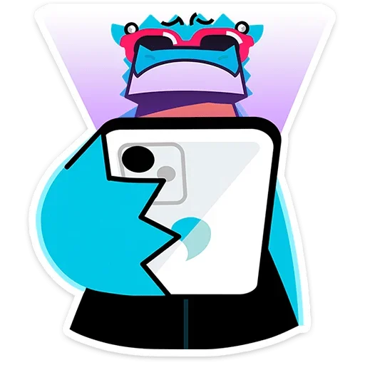 😎 Стикер «Зилл» для Telegram