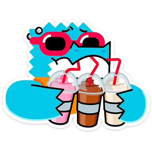 🍹 Стикер «Зилл» для Telegram