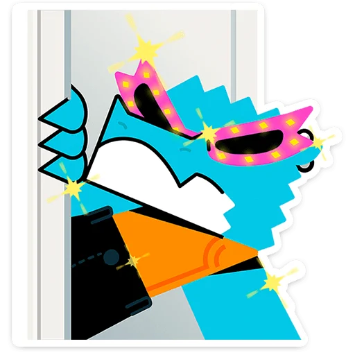 😎 Стикер «Зилл» для Telegram