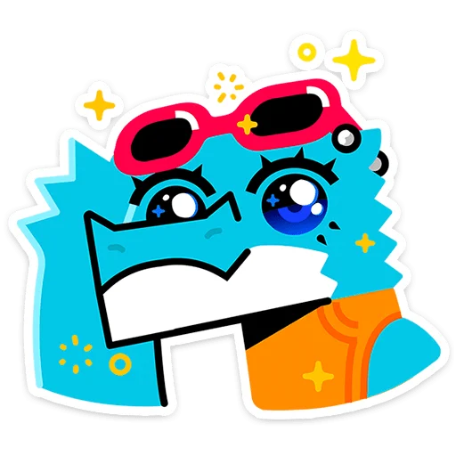 🤩 Стикер «Зилл» для Telegram