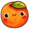 🍊 Эмодзи «зимние брошки» для Telegram