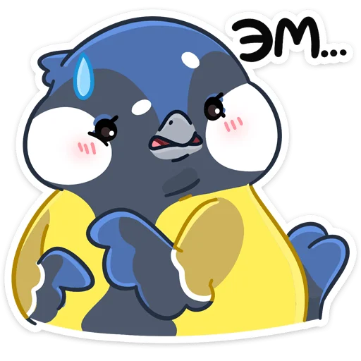 😬 Стикер «Зиня» для Telegram