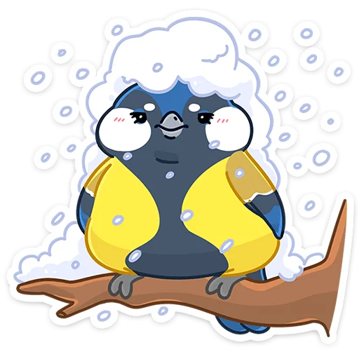 ☃️ Стикер «Зиня» для Telegram