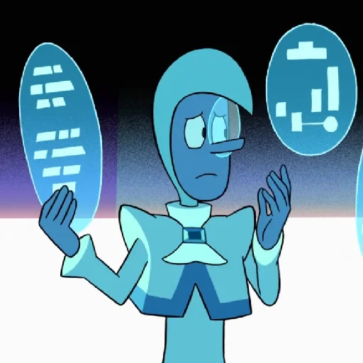 😔 Стикер «Zircons Steven Universe» для Telegram