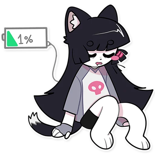 🔋 Стикер «Zizi» для Telegram